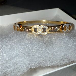 Elegant Gold Fashion Jewelry Bangle Bracelet